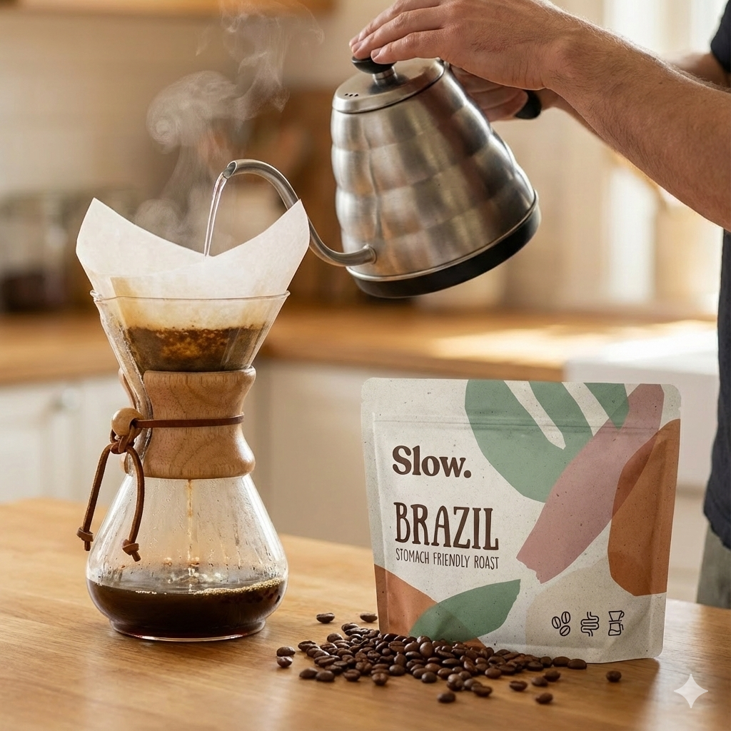 Slow. Brazil – Kawa Specialty dla wrażliwych żołądków i jelit