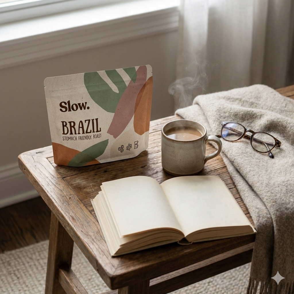 Slow. Brazil – Kawa Specialty dla wrażliwych żołądków i jelit